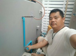 ซ่อมท่อน้ำรั่ว เดอะเมทโทร รามคำแหง กรุงเทพฯ 25ตค59